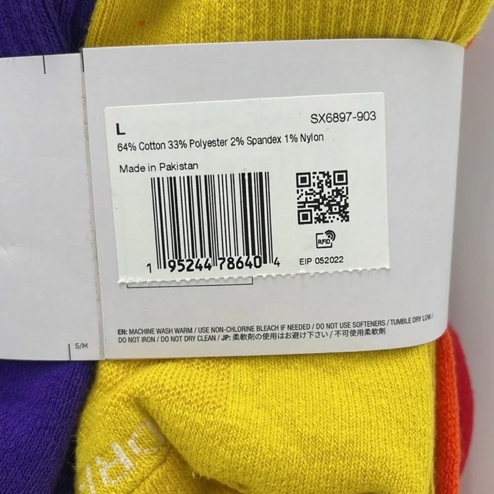 Nike Everyday Plus Cushioned
Training Crew Socks (6 Pairs) - Picture 4 of 16